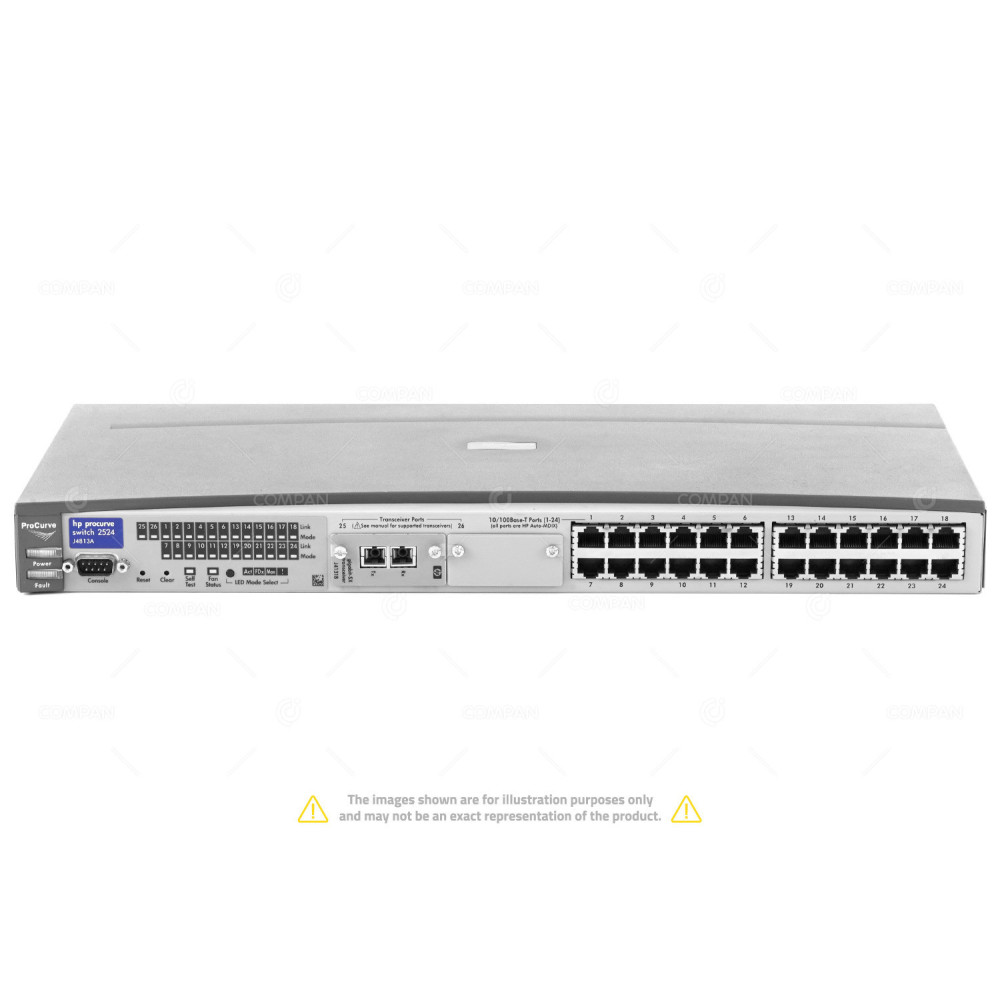 HP PROCURVE 2524 24PORT 10/100 BASE T MANAGED ETHERNET SWITCH
