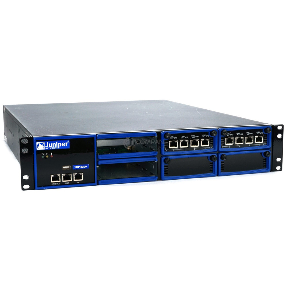 IDP8200 / JUNIPER IDP 8200 INTRUSION DETECTION & PREVENTION SECURITY APPLIANCE