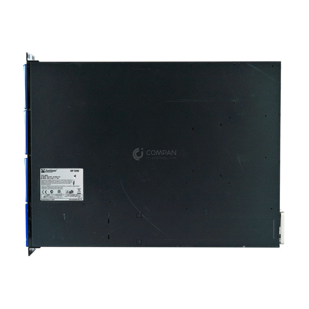 IDP8200 / JUNIPER IDP 8200 INTRUSION DETECTION & PREVENTION SECURITY APPLIANCE