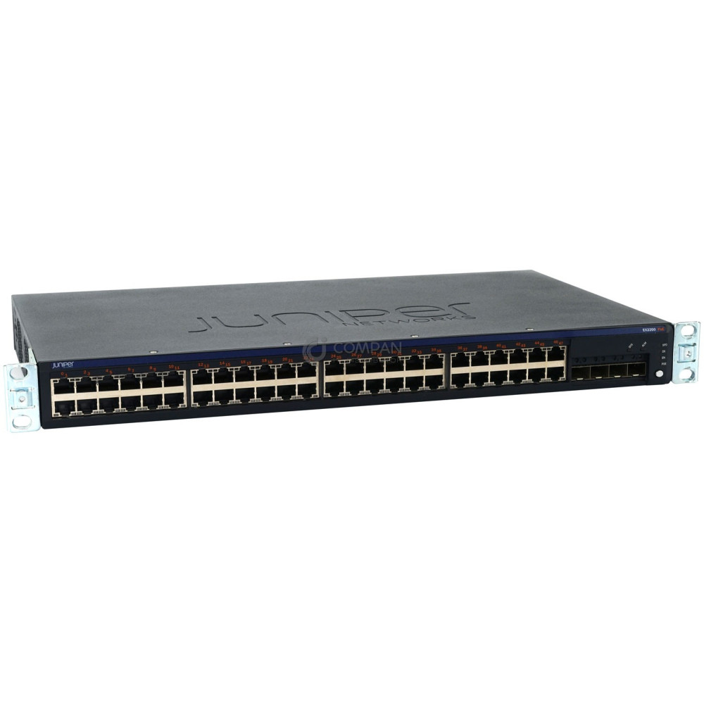 JUNIPER EX2200-48P-4G - 48-port 10/100/1000BASE-T Ethernet Switch 4x SFP