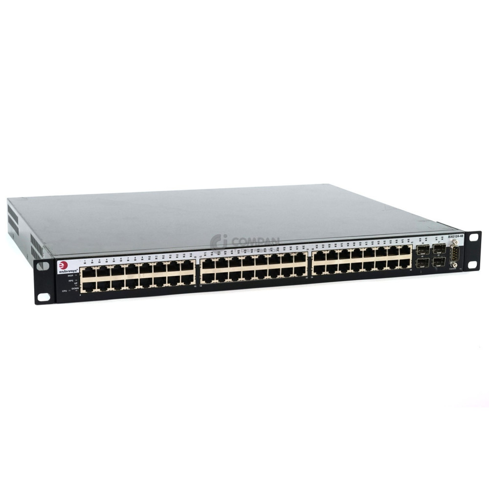 B3G124-48 / ENTERASYS SECURESTACK B3 48-PORT 1GB RJ-45 SWITCH 4-PORT 1GB SFP