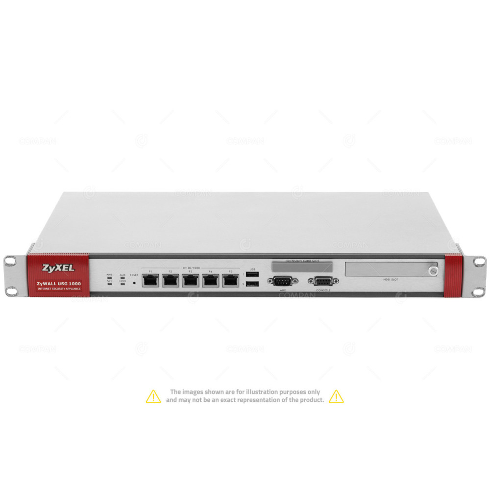 ZYWALL USG1000 / ZYXEL 5-PORT 1GB RJ-45 INTERNET SECURITY APPLIANCE