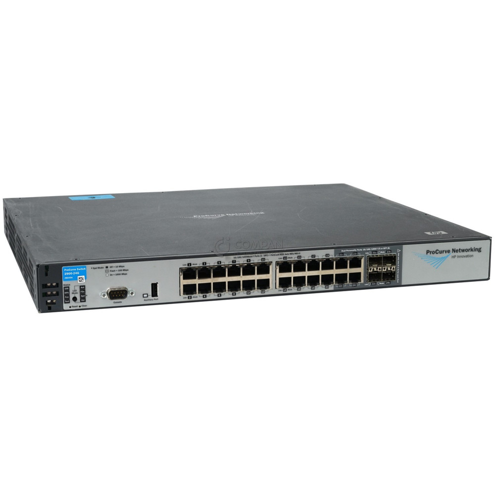 J9049A / HP 2900-24G 24-PORT 1GB RJ-45 4-PORT 1GB SFP 2-PORT 10GB XFP SWITCH