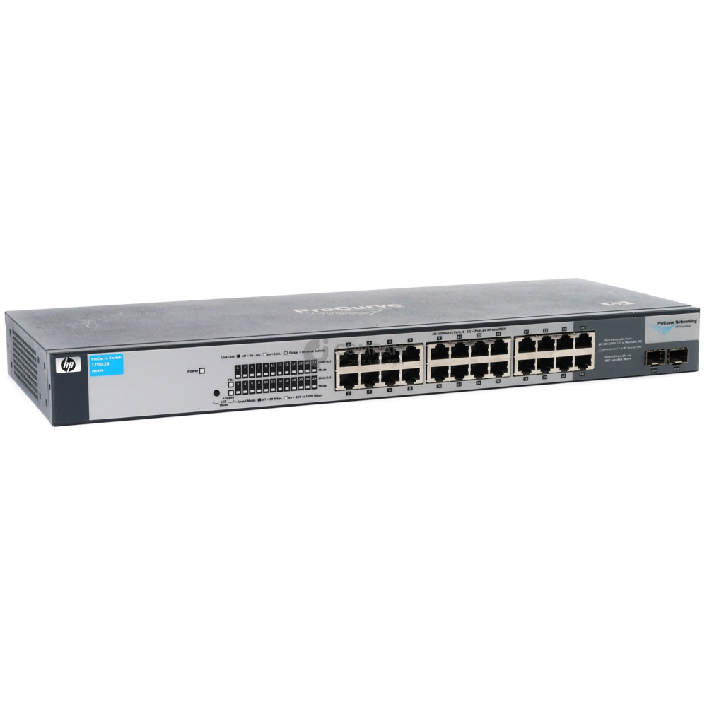J9080A / HP PROCURVE J9080A 24-PORT 100MB RJ-45 2-PORT 1GB SFP SWITCH