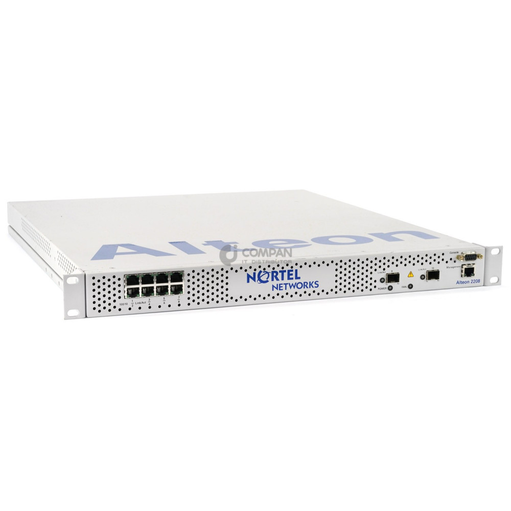 ALTEON 2208 / NORTEL ALTEON 2208 8-PORT APPLICATION SWITCH