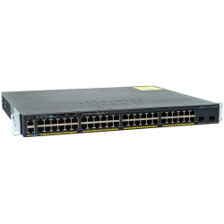 WS-C2960X-48LPD-L / CISCO CATALYST 2960-X 48 PORT RJ-45 POE+ 2 PORT 10GB SFP+