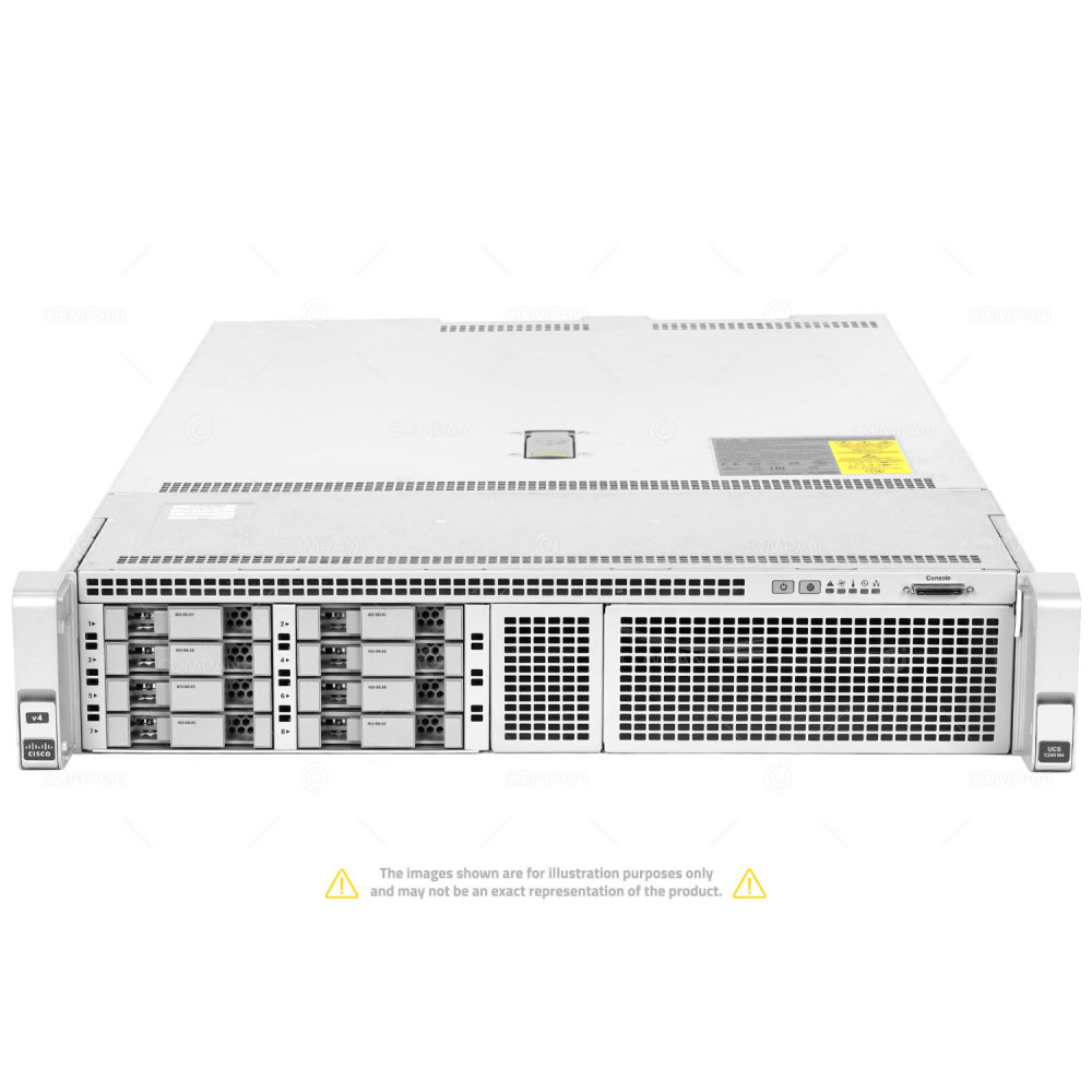 CISCO UCSC C240 M4S 8SFF 2x Xeon E5-2660 V4 256GB RAM 2x 300GB 12G SAS HDD