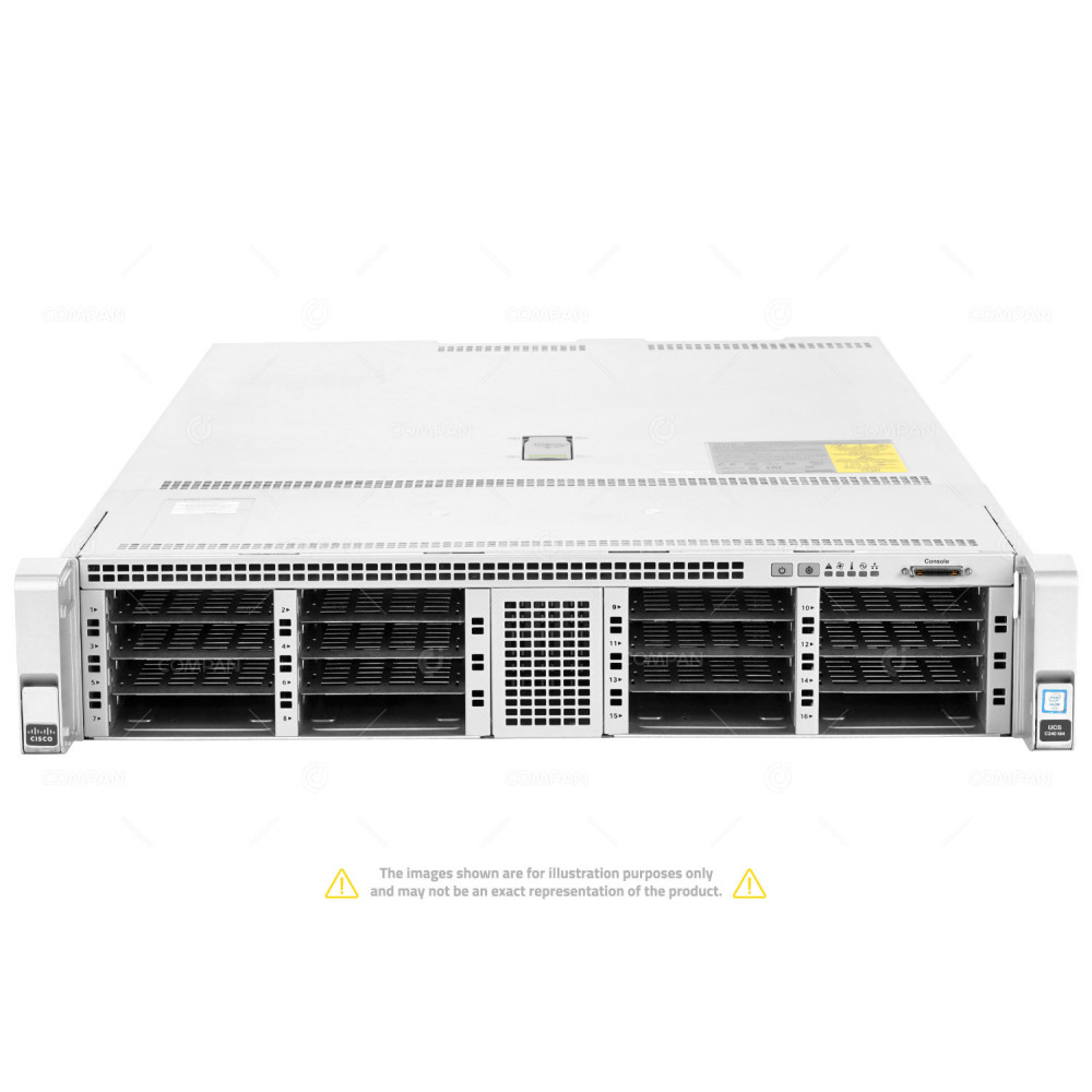 CISCO UCSC C240 M4S2 16SFF 2x Xeon E5-2660 V4 256GB RAM 2x 300GB 12G SAS HDD