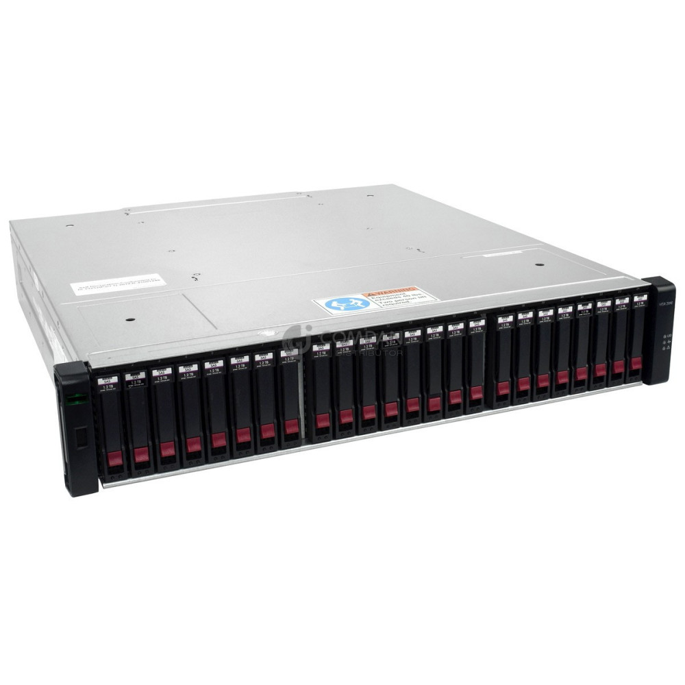 K2R80A / HP MSA 2040 ENERGY STAR 2-PORT FC DC 24 BAY SFF STORAGE