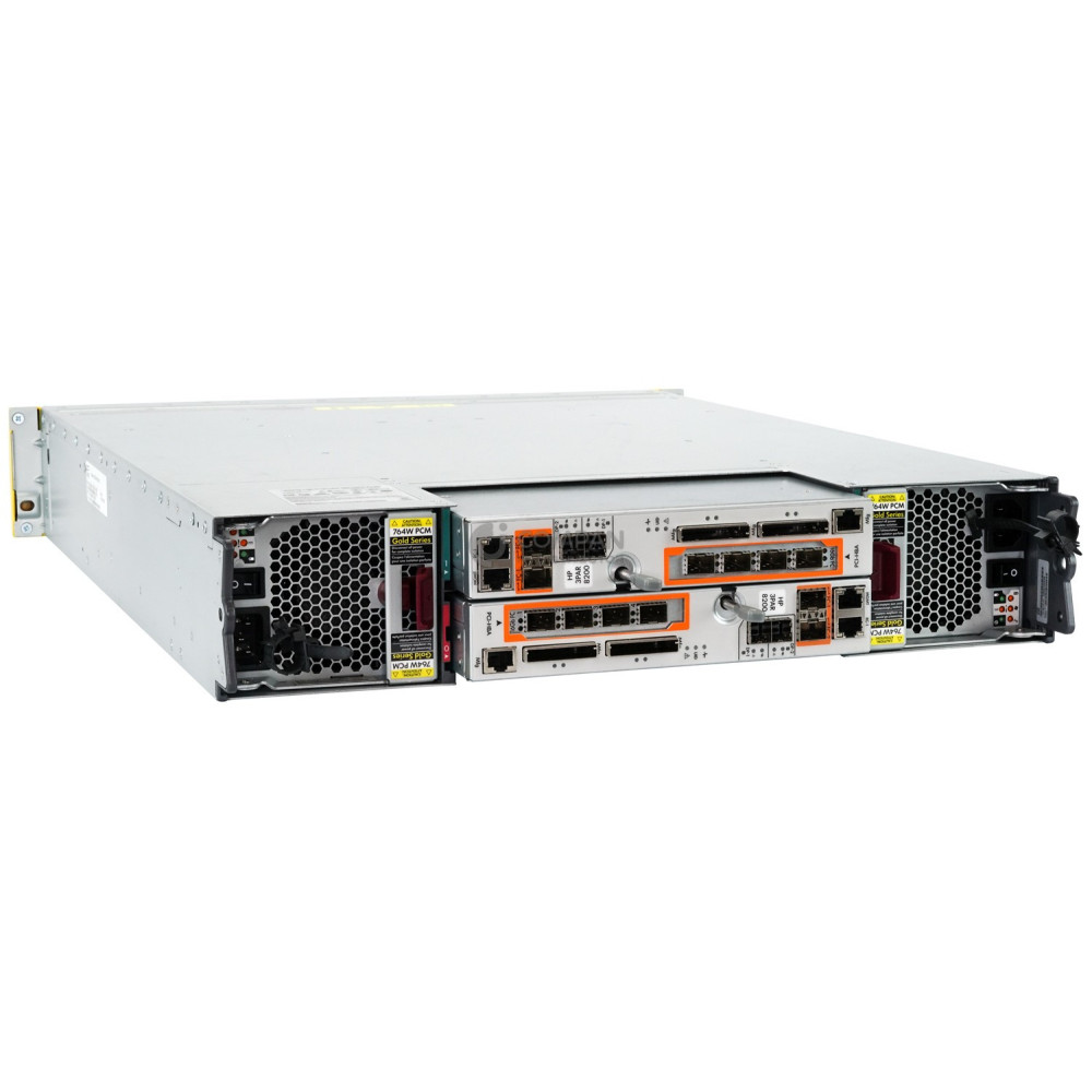 HP 3PAR STORESERV 7450 2U SAS 24BAY SFF CONTROLLER ENCLOSURE NOT RESTORED TO OUT OF THE BOX CONFIGURATION