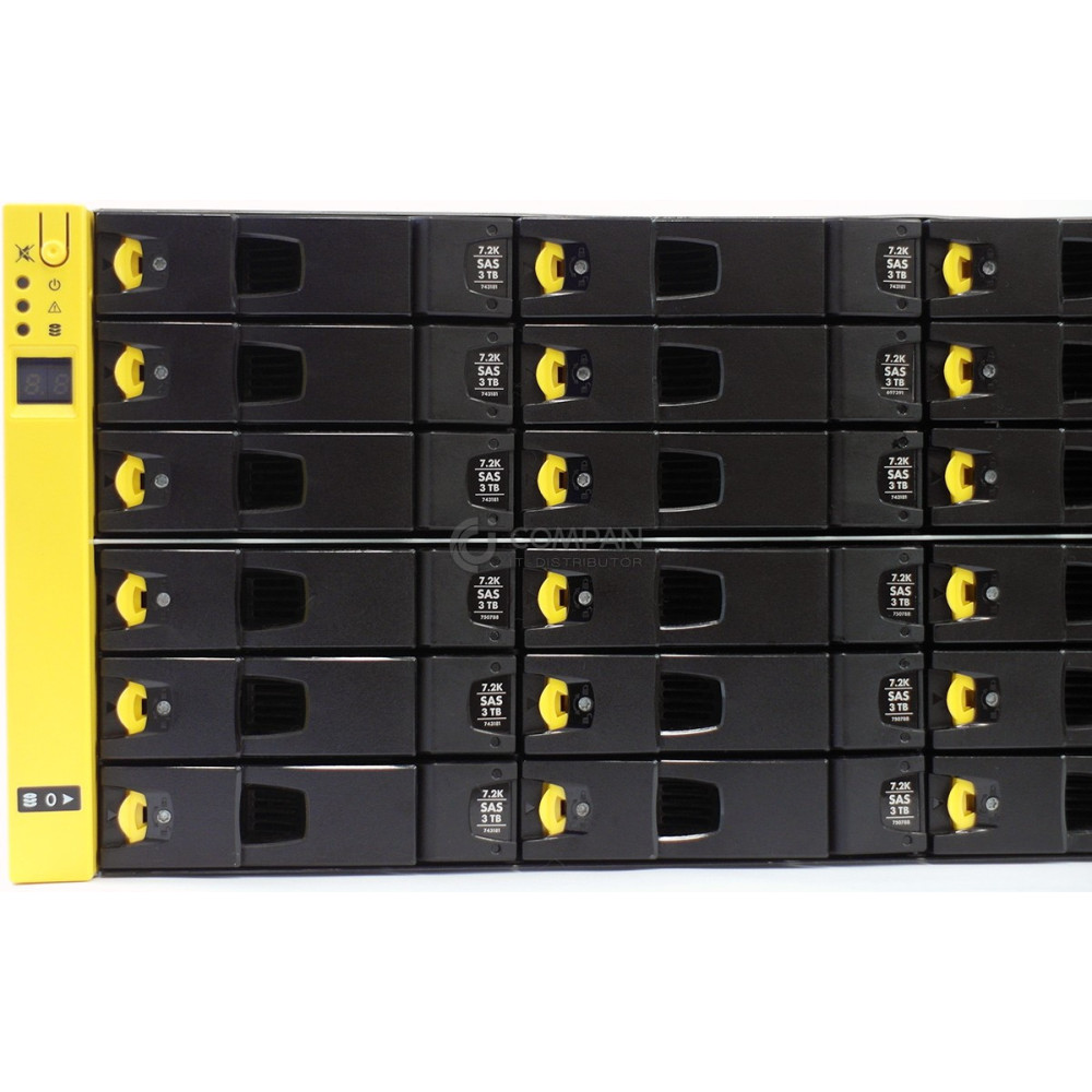 QR491A / HP 3PAR STORESERV M6720 4U SAS 24-BAY LFF EXPANSION ENCLOSURE