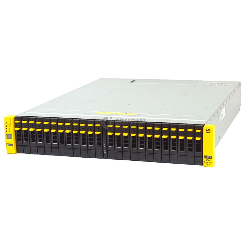 QR485A HP 3PAR STORESERV 7400 2U SAS 24BAY SFF CONTROLLER ENCLOSURE NOT RESTORED TO OUT OF THE BOX CONFIGURATION