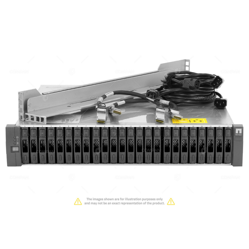 NetApp DS2246 2x QSFP to QSFP 0.5m 24x Drive trays Rails