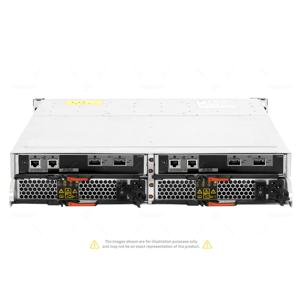 NetApp DS2246 1x QSFP to QSFP 0.5m 16x 1.2TB HDD Rails