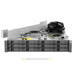 NetApp DS212C No controller 1x SFF-8644 Cable 9x 4TB HDD