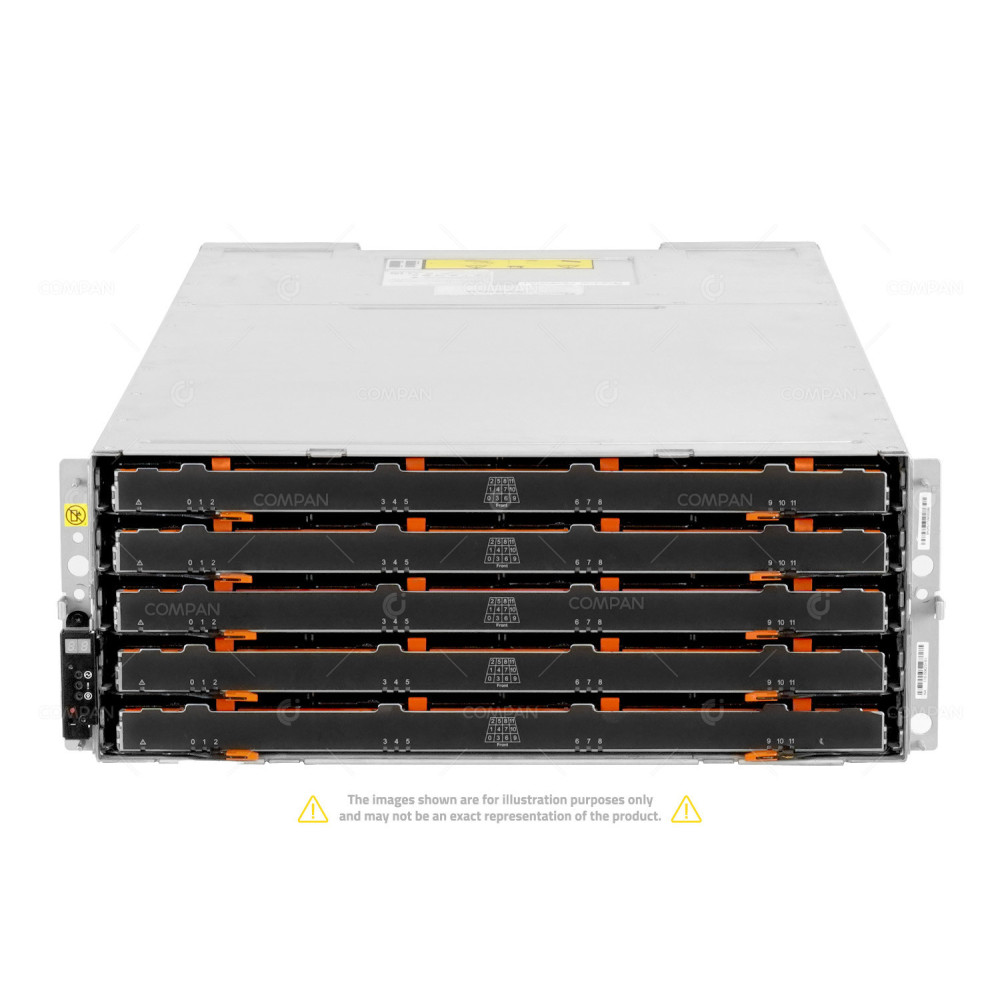 NetApp DS460C LSI 9300-8E Dual Port HBA 1x X66030A SFF-8644 Cable 36x 8TB SAS HDD Rails
