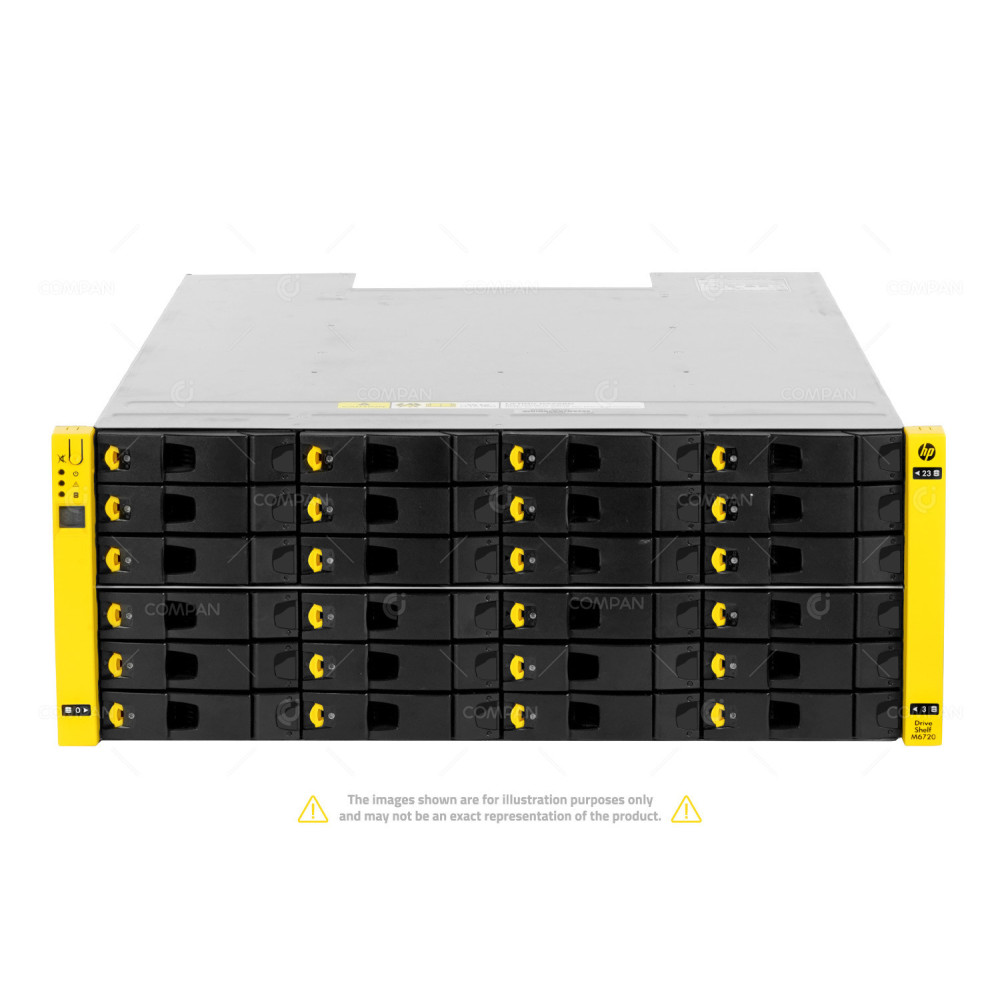 3PAR M6720 H221 2 Port HBA 24x 3.5'' Drive Trays Rails