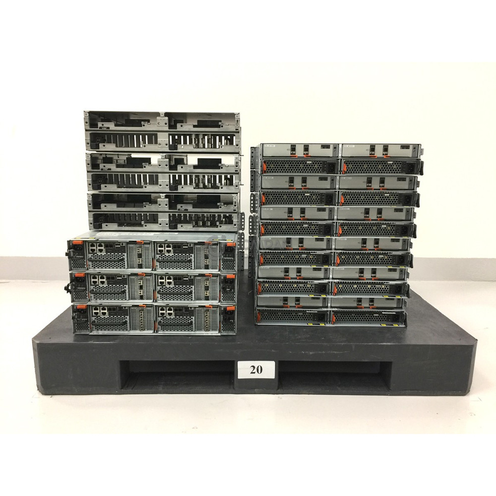 IBM STORWIZE V7000 G2 SFF CONTROL 3 X  IBM STORWIZE V7000 G2 SFF CONTROL,  6 X  IBM STORWIZE V7000 G2 SFF EXPANSION, 3 X  IBM FLEX SYSTEM V7000 SFF NODE CHASSIS IBM STORWIZE V7000 G2 SFF EXPANSION, IBM FLEX SYSTEM V7000 SFF NODE CHASSIS