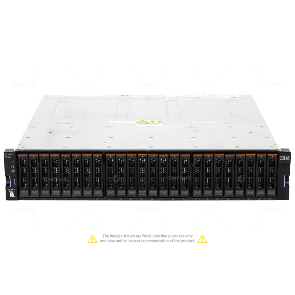 2078-224 IBM STORWIZE V5000 G2 24BAY SFF CONTROLLER ENCLOSURE 01AC381