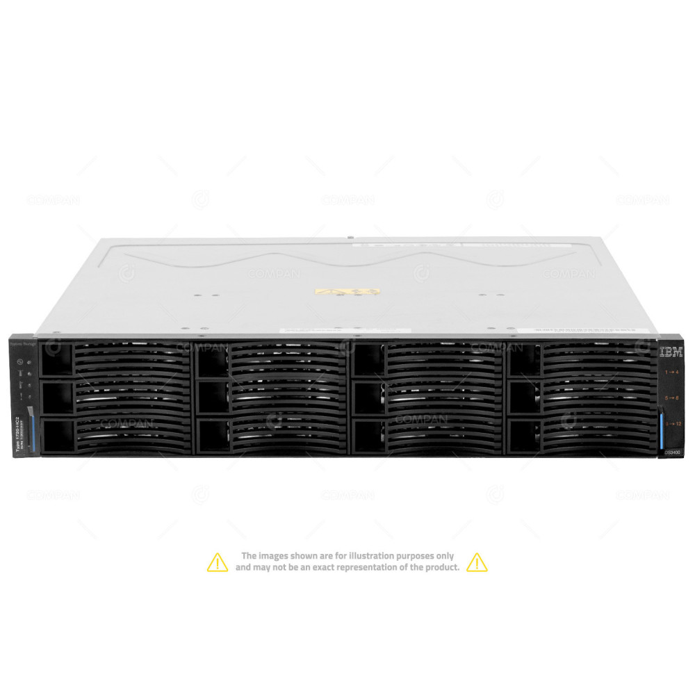 1726-HC4 IBM SYSTEM STORAGE DS3400 12BAY LFF CONTROLLER ENCLOSURE 39R6545