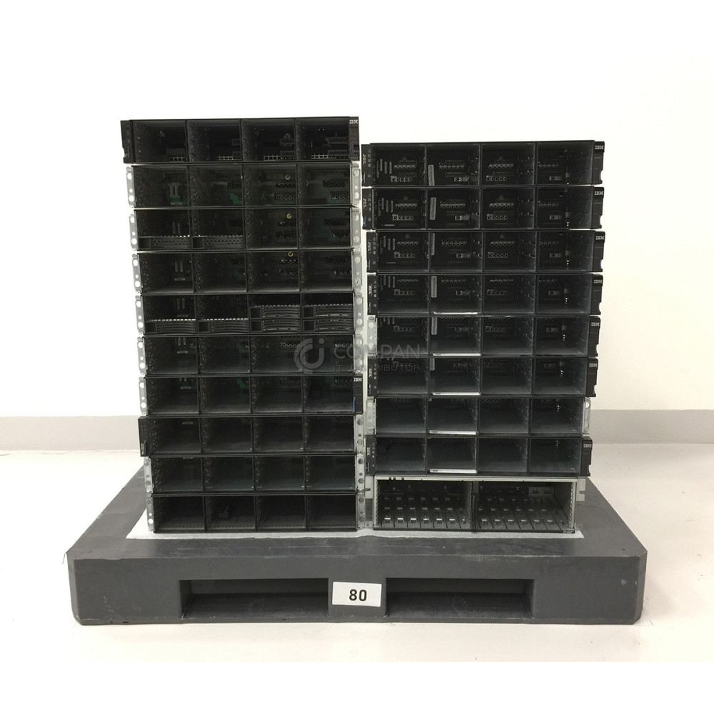 IBM DS3400 LFF CONTROLLER 8 X  IBM DS3400 LFF CONTROLLER,  8 X  IBM EXP3512 EXPANSION LFF,  1 X  IBM DS3400/EXP3000 LFF CONTROLLER,  1 X   IBM EXP2512 LFF EXPANSION,  1 X  IBM TOTAL STORAGE DS4300 IBM EXP3512 EXPANSION LFF, IBM DS3400/EXP3000 LFF CONTROLLER, IBM EXP2512 LFF EXPANSION,  IBM TOTAL STORAGE DS4300