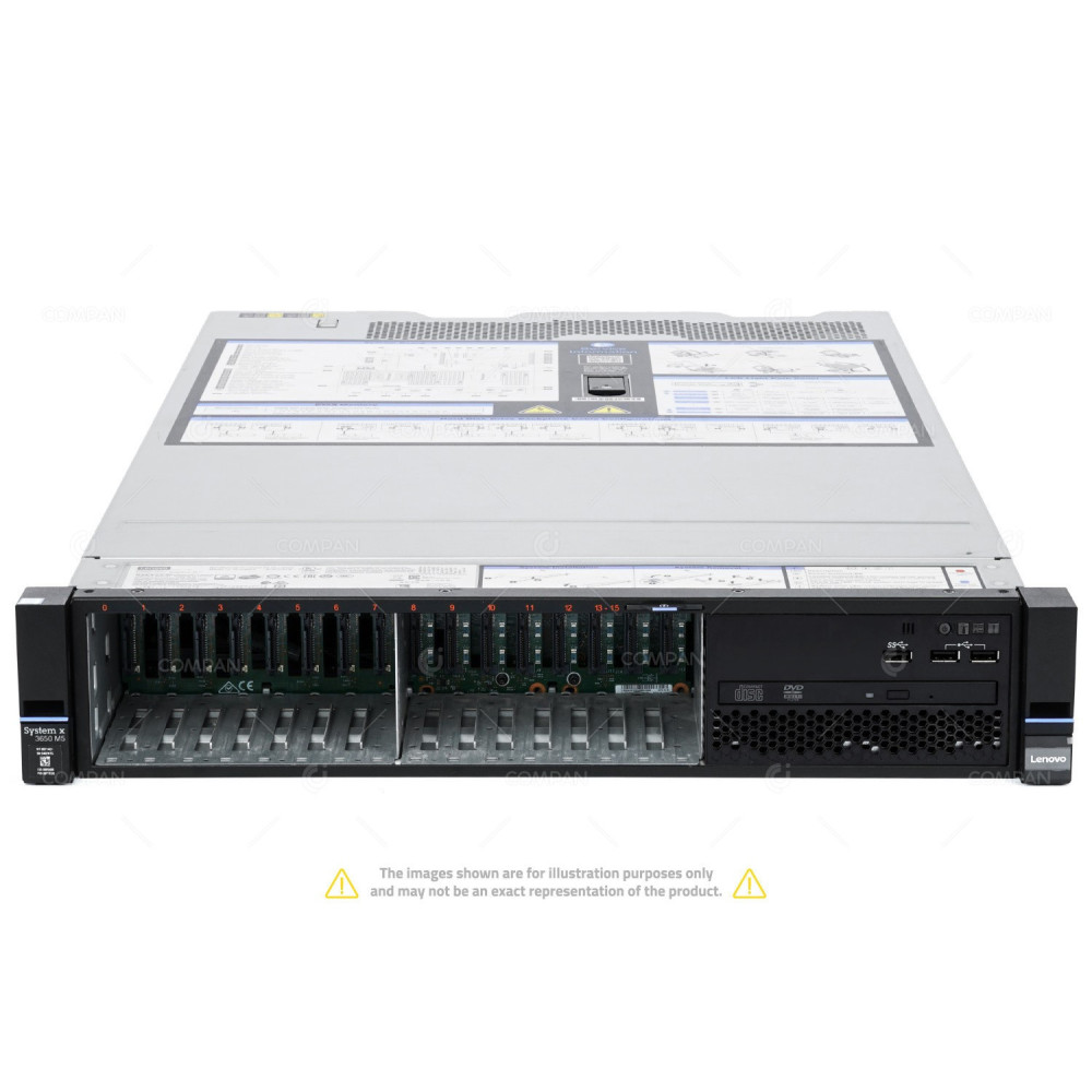 5462-AC1-16SFF LENOVO SYSTEM X3650 M5 16X 2.5 SFF 00FK407,00MU976