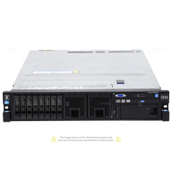 7915-E3G-8SFF IBM SYSTEM X3650 M4 8X 2.5 SFF 00W2102