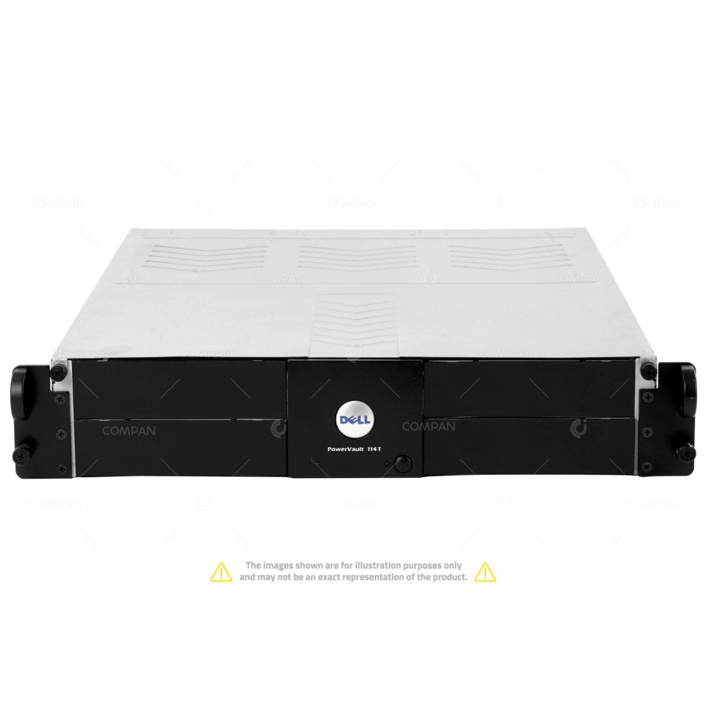 UH638 DELL POWERVAULT 114T 2U RACKMOUNT TAPE DRIVE ENCLOSURE 114T