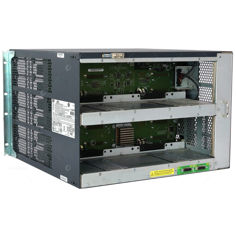 J8698A HP PROCURVE 5412ZL INTELLIGENT EDGE 12 OPEN MODULE SLOTS 4 POWER SUPPLY SLOTS SWITCH CHASSIS 5412ZL