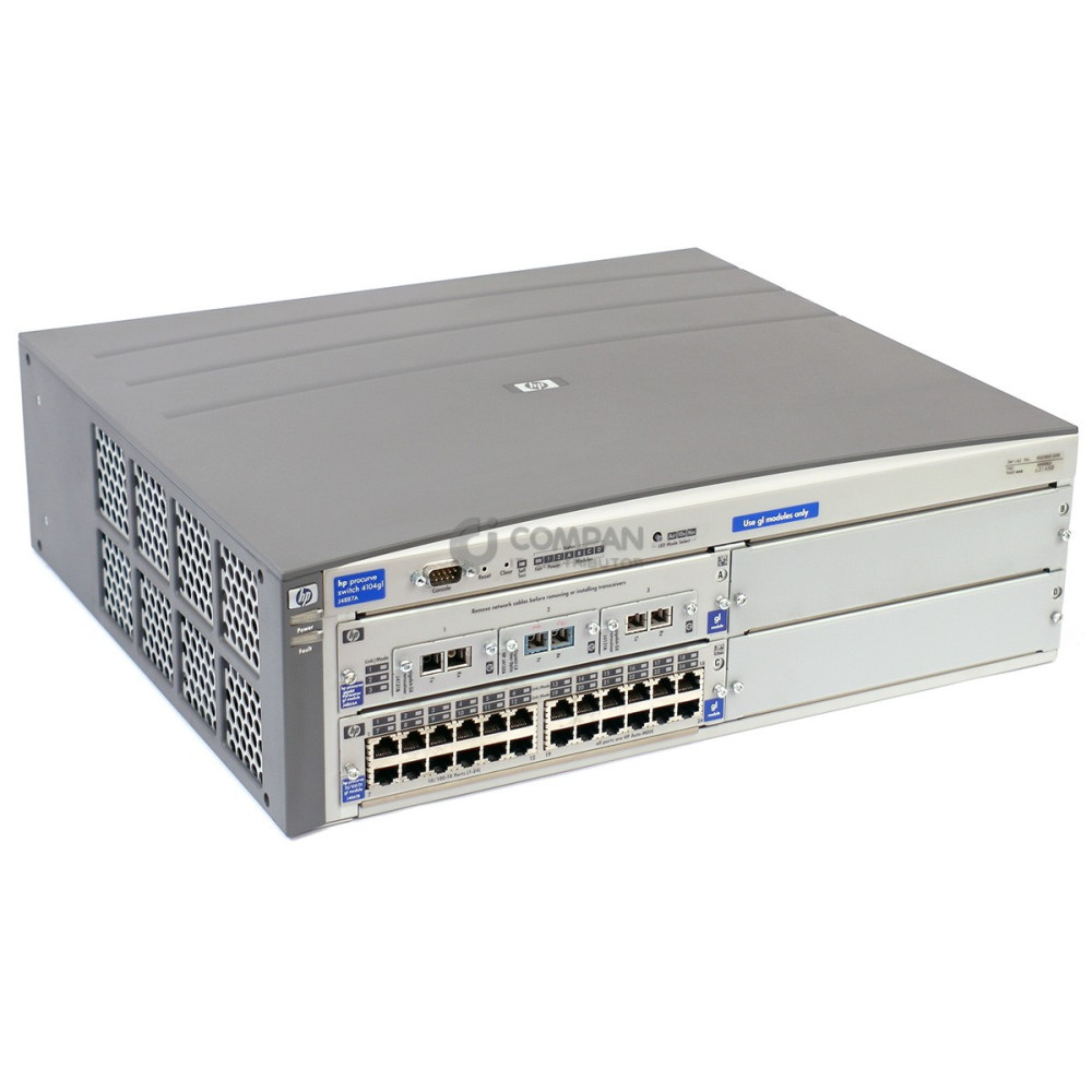 J4887A HP PROCURVE 4104GL 4SLOT SWITCH CHASSIS 4104GL
