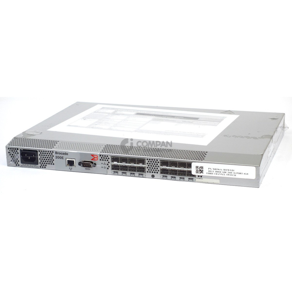 XH196 DELL BROCADE 200E 16 PORT 4GB FIBRE CHANNEL SWITCH -