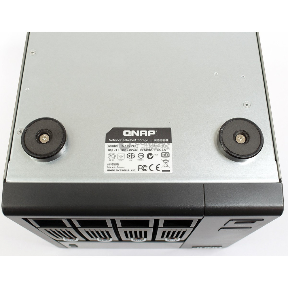 TS-469 PRO QNAP SYSTEMS TS-469 PRO 4 BAY LFF SATA NAS SERVER 8TB 52200-000738-RS