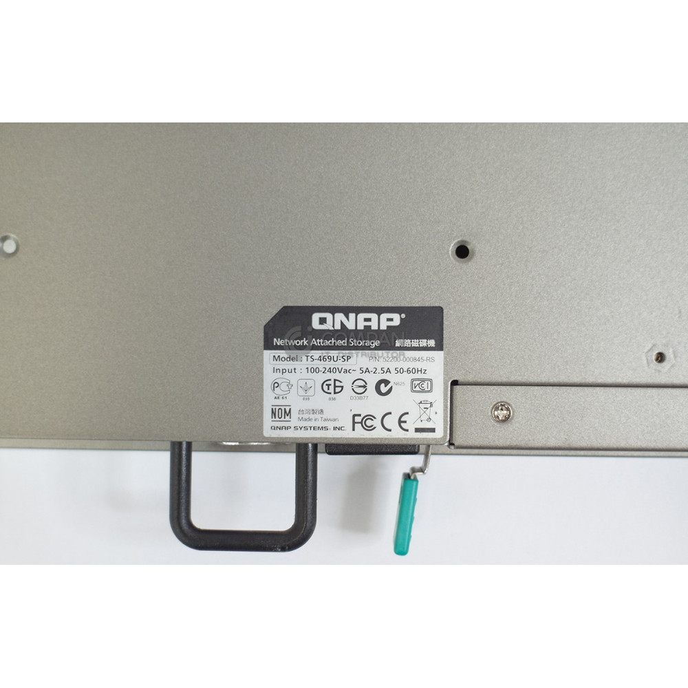 TS-469U-SP QNAP SYSTEMS TS-469U-SP 4 BAY LFF SATA NAS SERVER 16TB 52200-000845-RS