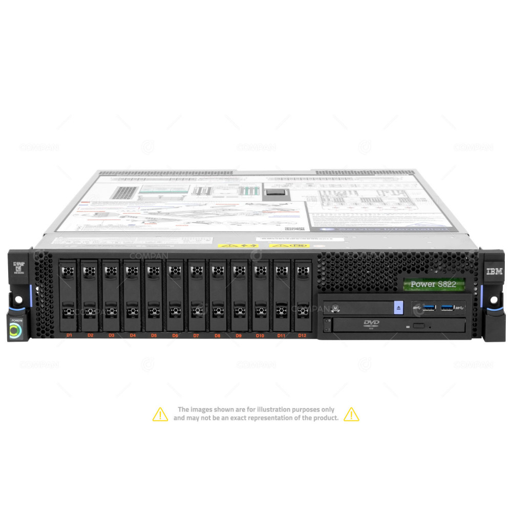8284-22A IBM POWER S822 SERVER PSERIES POWER8 0E+00