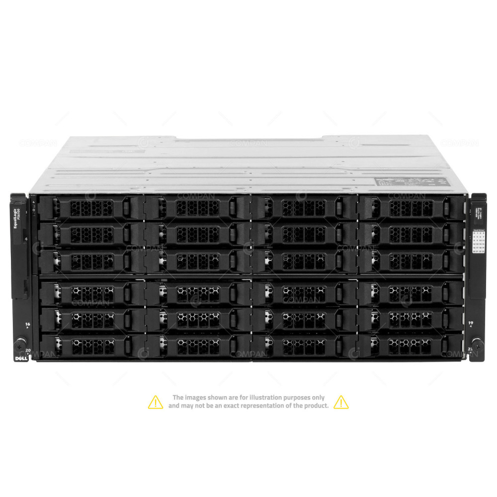 PS6100 DELL EQUALLOGIC PS6100 24 BAY LFF STORAGE ARRAY ENCLOSURE FFGC3,HWT6D