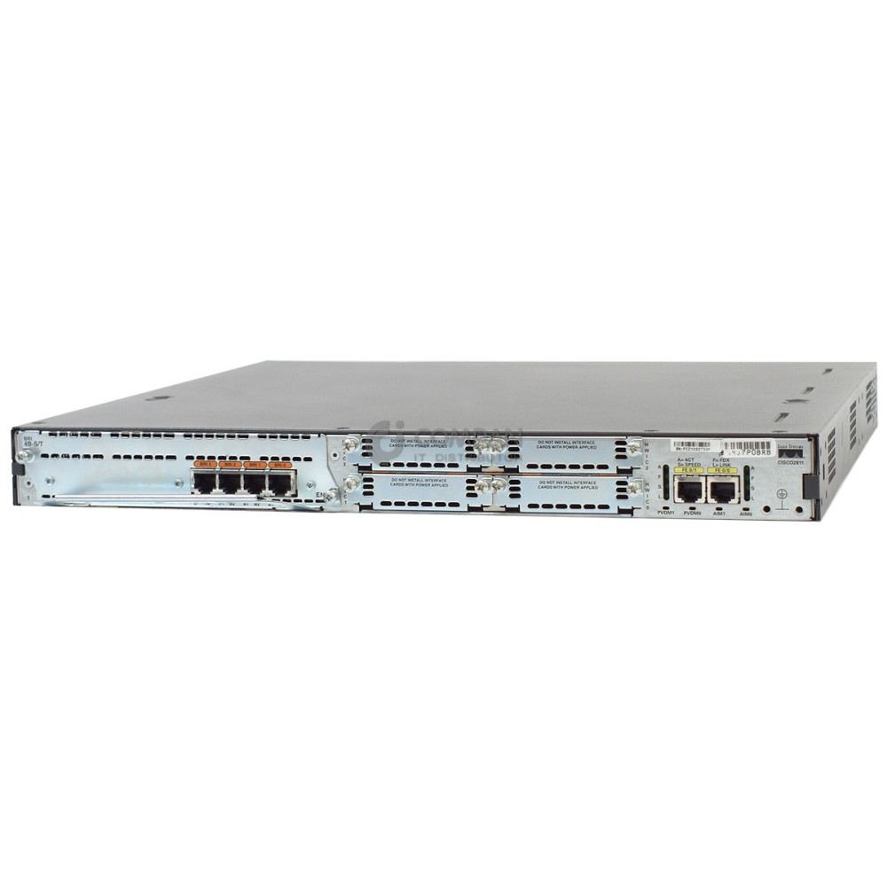 2811 CISCO 2811 2U INTEGRATED SERVICE ROUTER .
