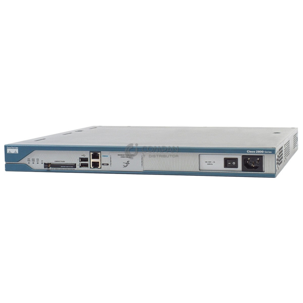 2811 CISCO 2811 2U INTEGRATED SERVICE ROUTER .