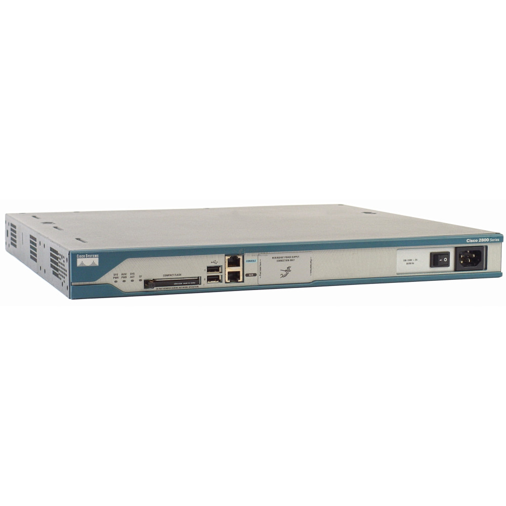 2811 CISCO 2811 2U INTEGRATED SERVICE ROUTER .