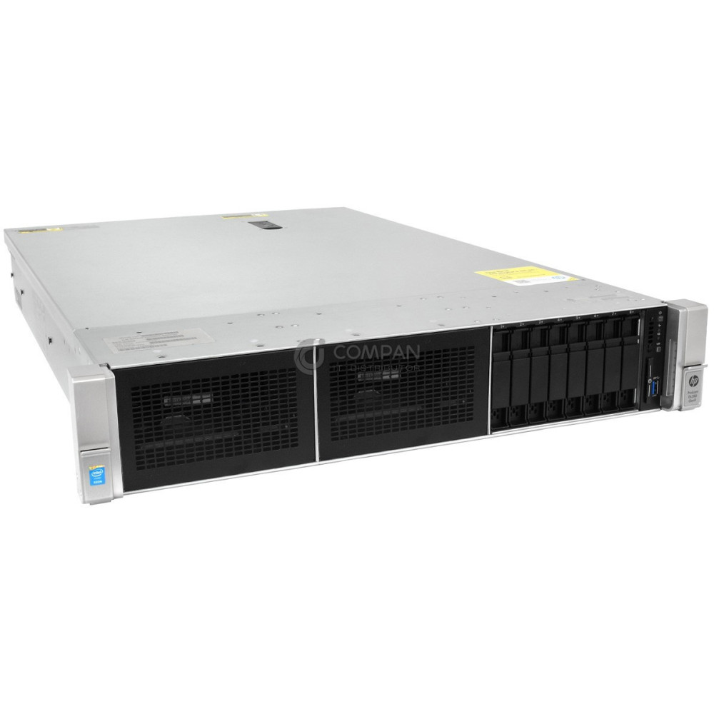 752689-B21-8SFF HP PROLIANT DL380 G9 8SFF 2X INTEL XEON E5-2650 V3 @ 2.30GHZ RAM 384GB(12X 32GB DDR4 ) 3X 300GB(3X SAS )