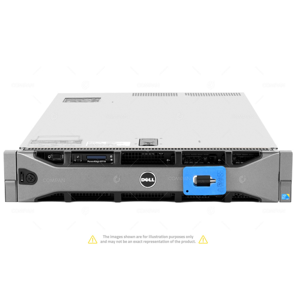R710-8SFF DELL POWEREDGE R710 8SFF 2X INTEL XEON E5620 @ 2.40GHZ(4-CORES) RAM 128GB(16X 8GB DDR3 ) 2X 250GB(2X SATA )
