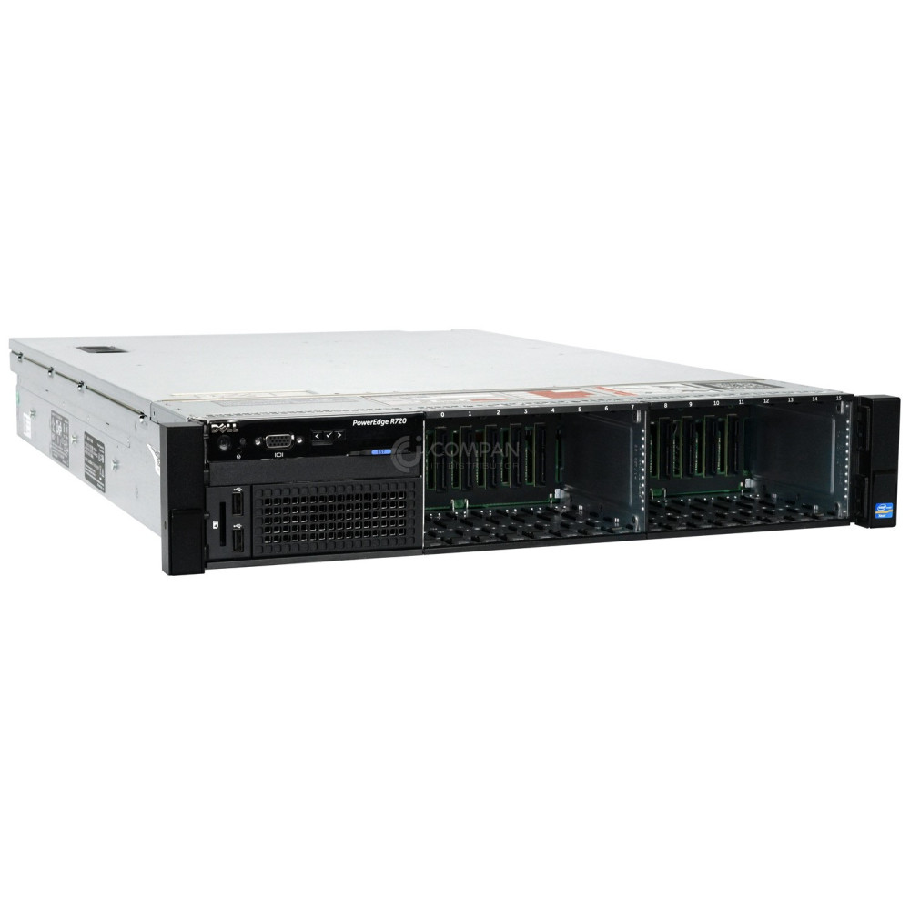 R720-16SFF DELL POWEREDGE R720 16SFF 2X INTEL XEON E5-2640 0 @ 2.50GHZ(6-CORES) RAM 256GB(16X 16GB DDR3 ) 3X 147GB(3X SAS )