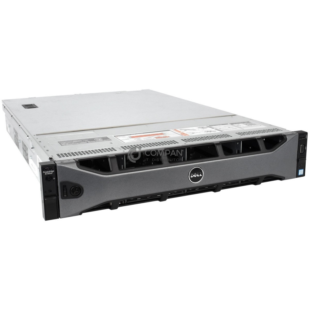 R730XD-12LFF-2SFF-4LFF DELL POWEREDGE R730XD 12LFF 2X INTEL XEON E5-2640 V4 @ 2.40GHZ(10-CORES) RAM 128GB(8X 16GB DDR4 ) 12X 10TB2X 480GB2X 2TB(14X SAS 2X SSD 2X SATA )