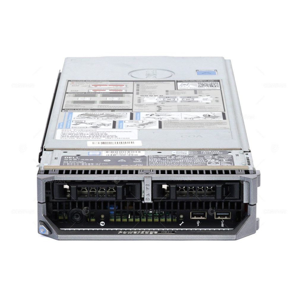 M630-2SFF DELL POWEREDGE M630 2SFF 2X INTEL XEON E5-2690 V3 @ 2.60GHZ(12-CORES) RAM 384GB(24X 16GB DDR4 ) 1X 16GB(1X USB )