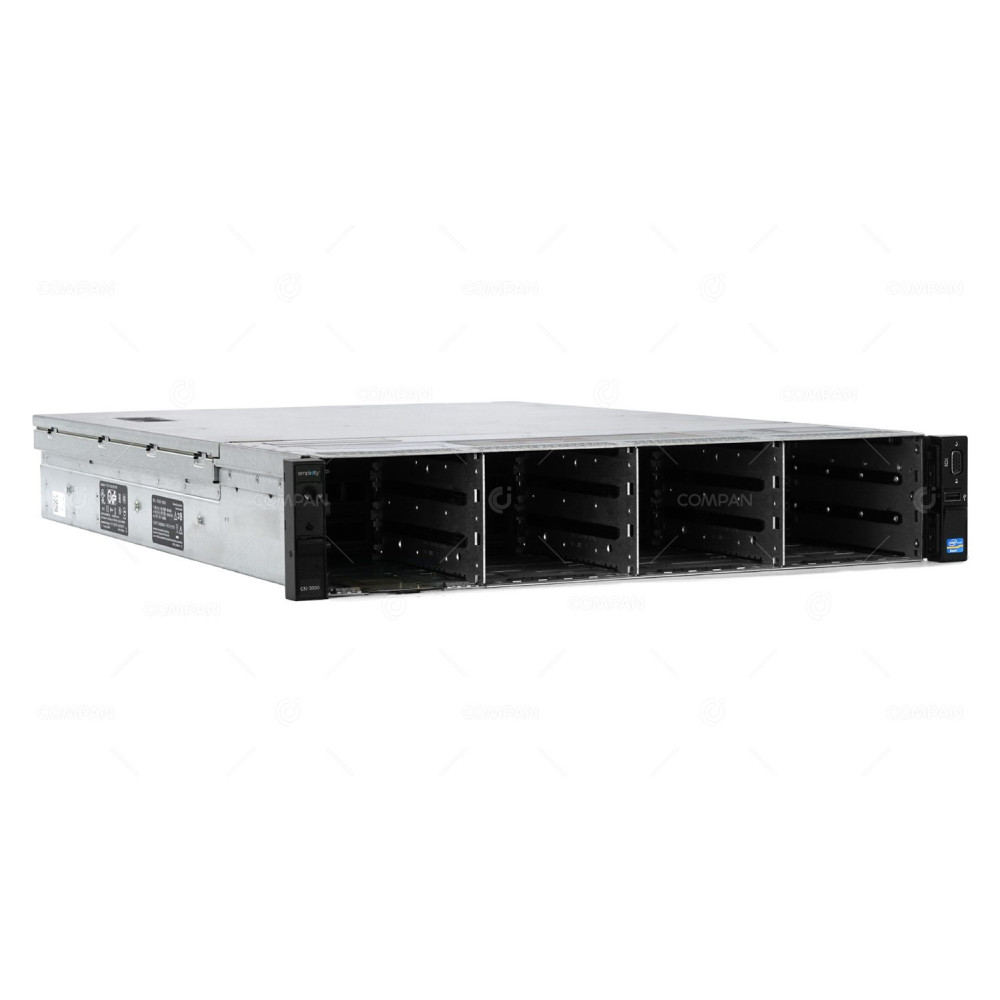 CN-3000-12LFF SIMPLIVITY OMNICUBE CN-3000 12LFF 2X INTEL XEON E5-2650 V2 @ 2.60GHZ(8-CORES) RAM 384GB(24X 16GB DDR3 ) 4X 400GB8X 3TB2X 300GB(4X SATA 4X SSD 10X SAS )