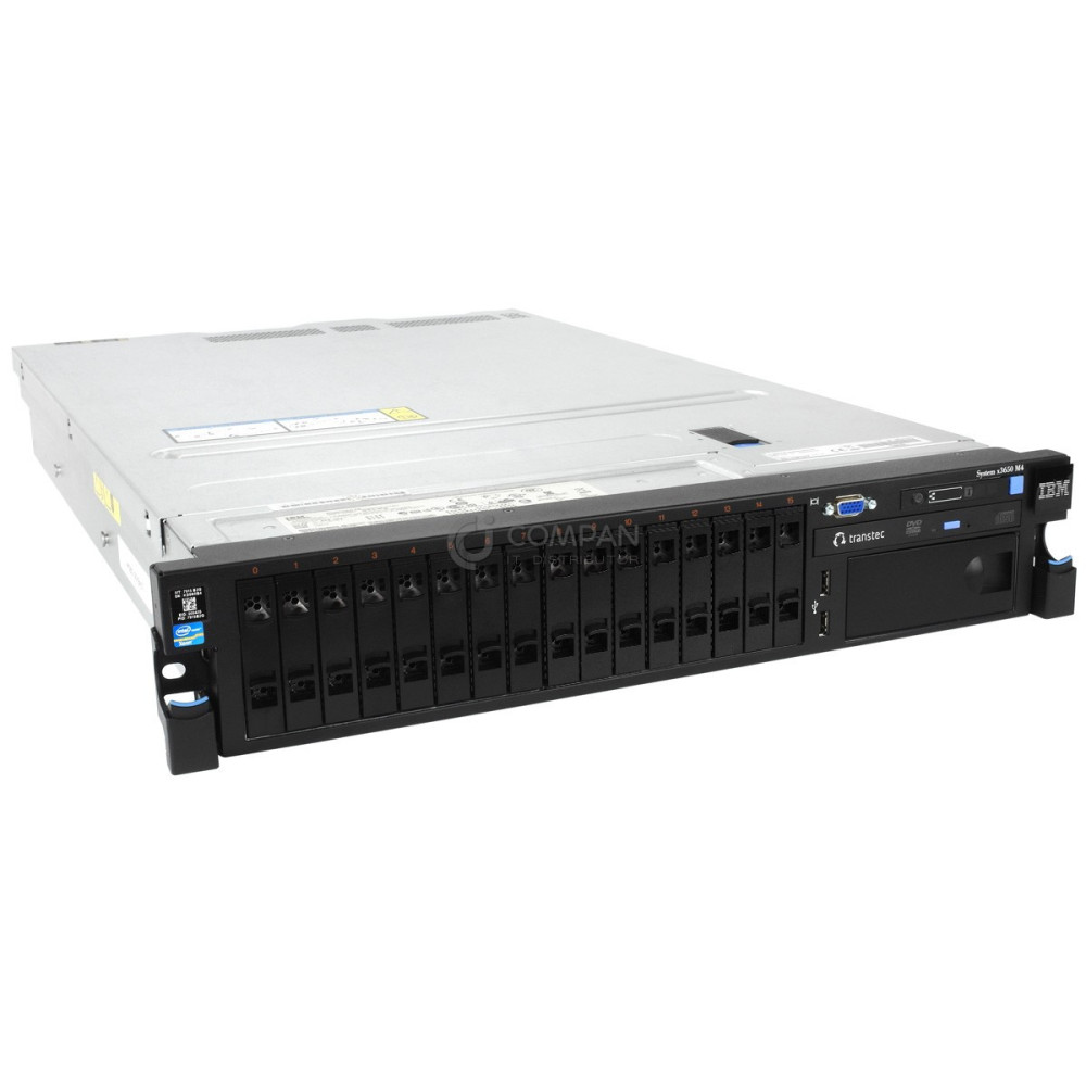 7915-AC1-16SFF IBM IBM SYSTEM X3650 M4:  16SFF 1X INTEL XEON E5-2620 V2 @ 2.10GHZ RAM 24GB(3X 8GB DDR3 ) 9X 1TB1X 300GB(10X SAS )