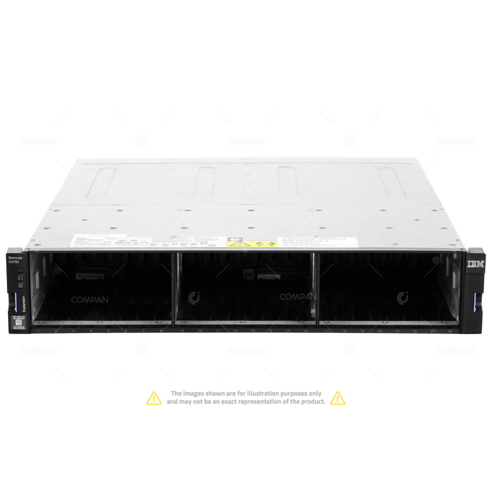6099-24E LENOVO STORWIZE V3700 G1 24BAY SFF EXPANSION ENCLOSURE -