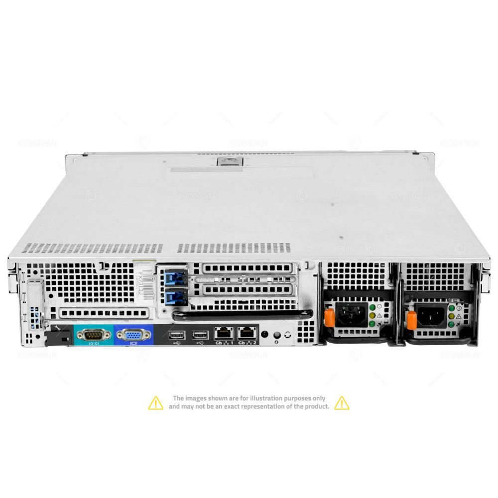 2950-6LFF DELL POWEREDGE 2950 2X INTEL XEON E5345 @ 2.33GHZ(4-CORES) RAM 32GB(8X 4GB DDR2 FB-DIMM )