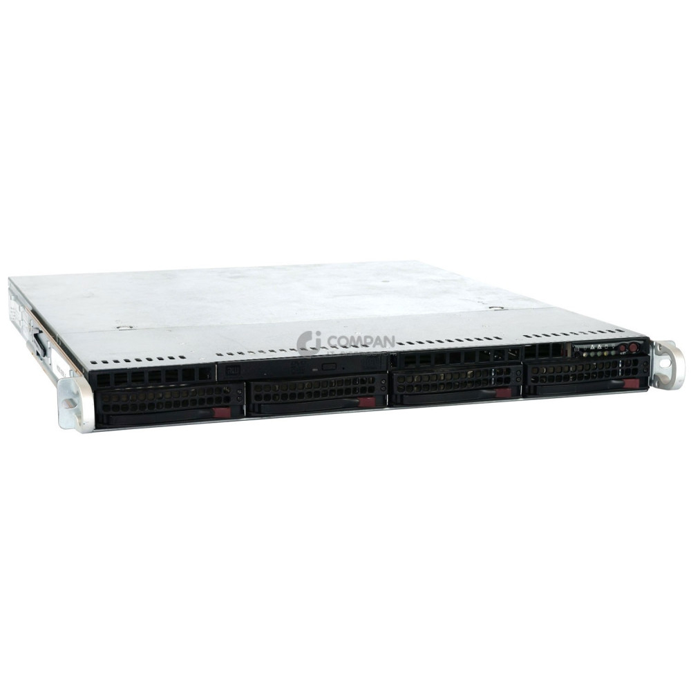 CSE-8150-4LFF SUPERMICRO X8SIU 1X INTEL XEON X3430 @ 2.40GHZ RAM 8GB(4X 2GB DDR3 )