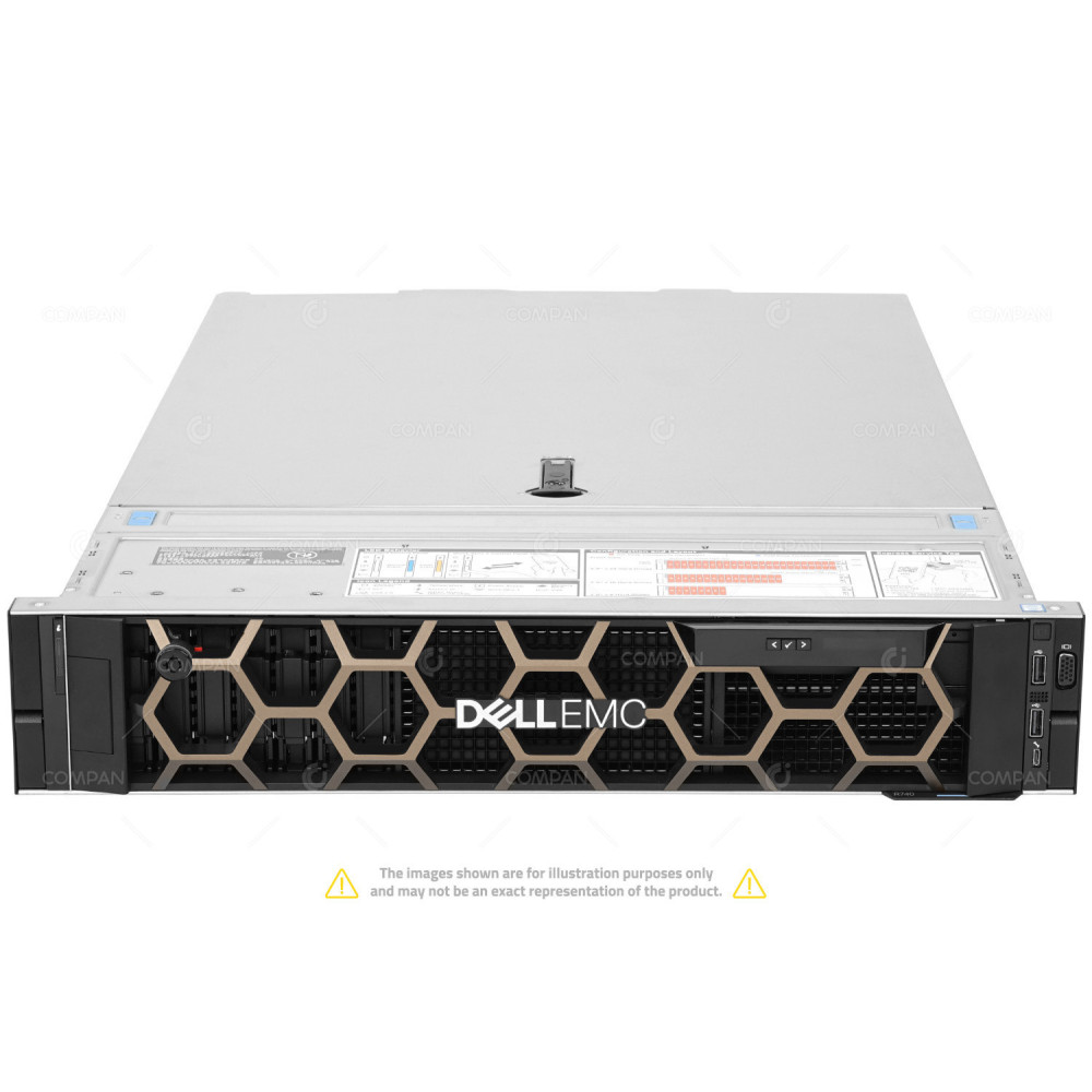 R740-8SFF DELL POWEREDGE R740 2X INTEL XEON GOLD 6144 @ 3.50GHZ RAM 768GB(12X 64GB DDR4 )