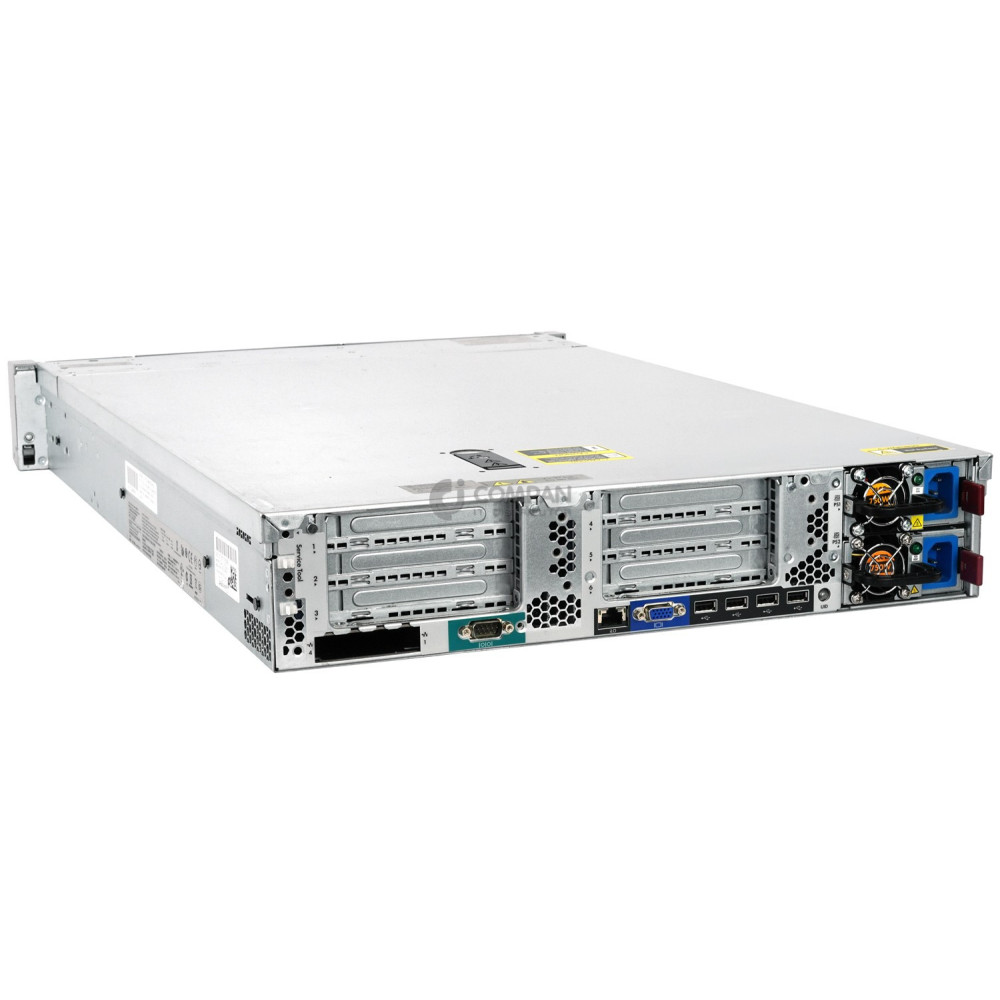 642106-421-8SFF HP PROLIANT DL380P GEN8 2X INTEL XEON E5-2650 0 @ 2.00GHZ RAM 128GB(4X 8GB 6X 16GB  DDR3  10X 1600MHZ ) 1X 4GB(1X USB )